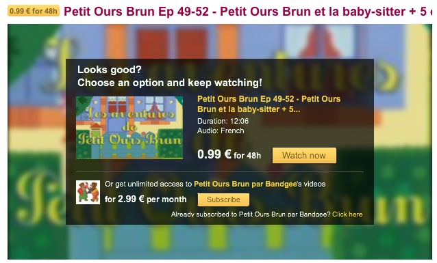 openvod petit ours brun
