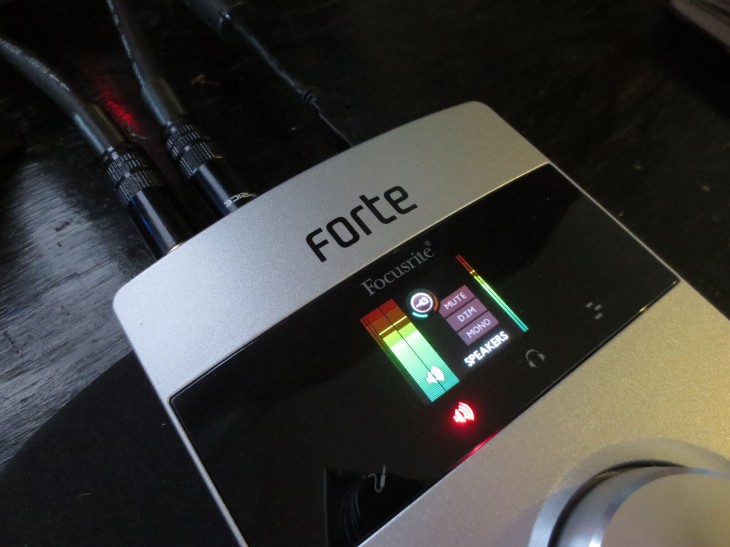 The Focusrite Forte is a stunning USB sound card for the audiophile in all of us