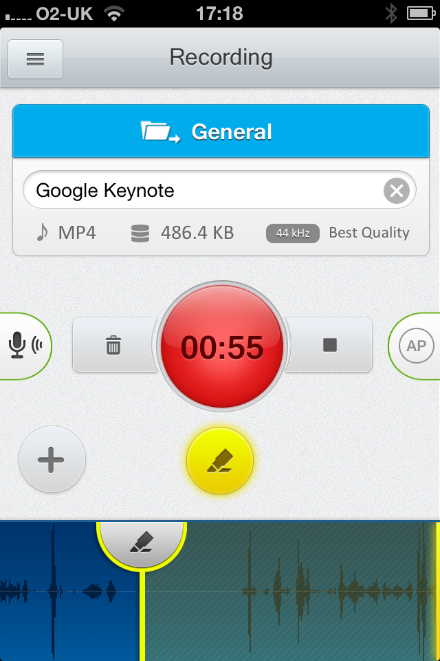 Recordium A Powerful AudioRecording iOS App