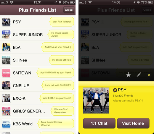 Korean friends kakaotalk find on How to