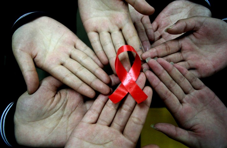 (RED) looks to set a Vine World Record to mark the 32nd anniversary of the discovery of AIDS