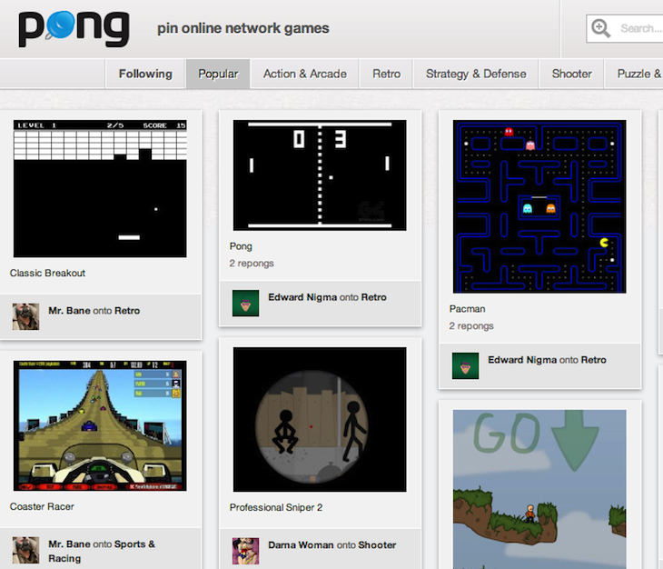 Robin Wauters   Pong   Pin Online Network Games