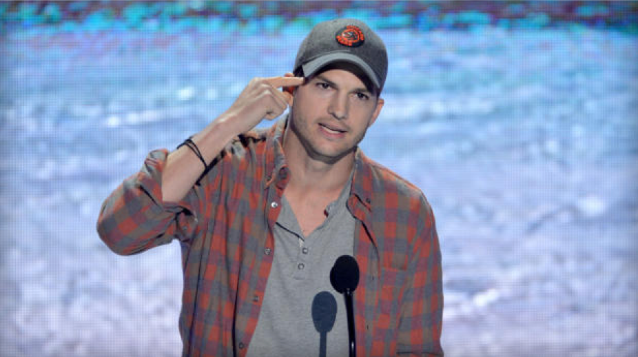 Ashton Kutcher isn’t just Steve Jobs by day… But also Steve Jobs by night. (Video)