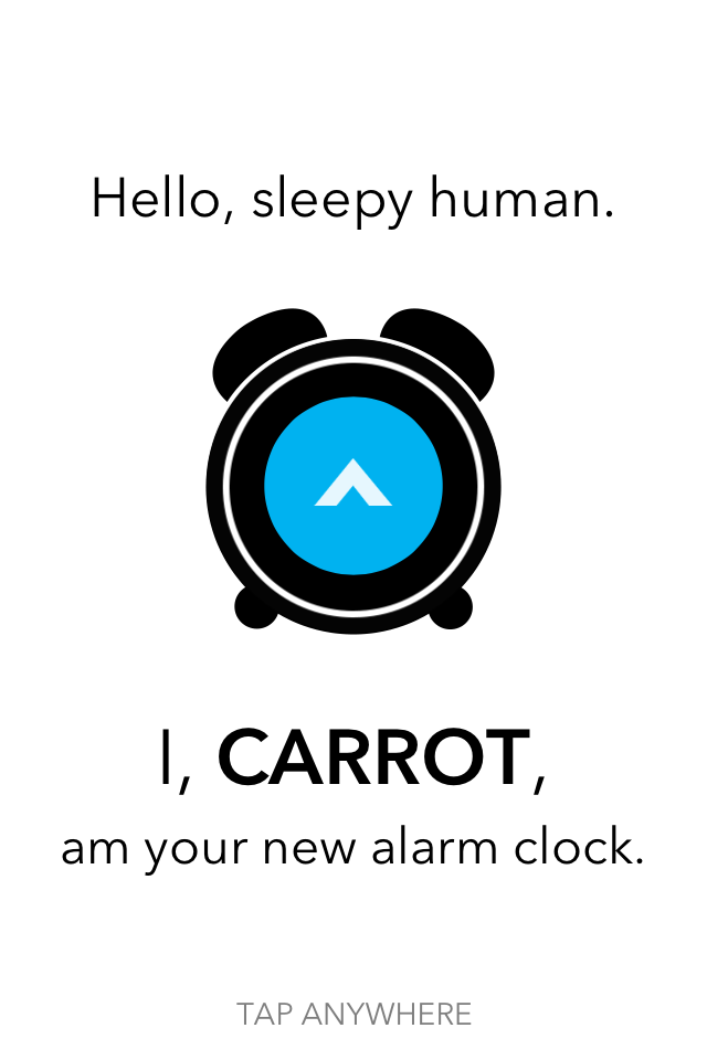 Carrot Alarm Don't Hit the Snooze Button...