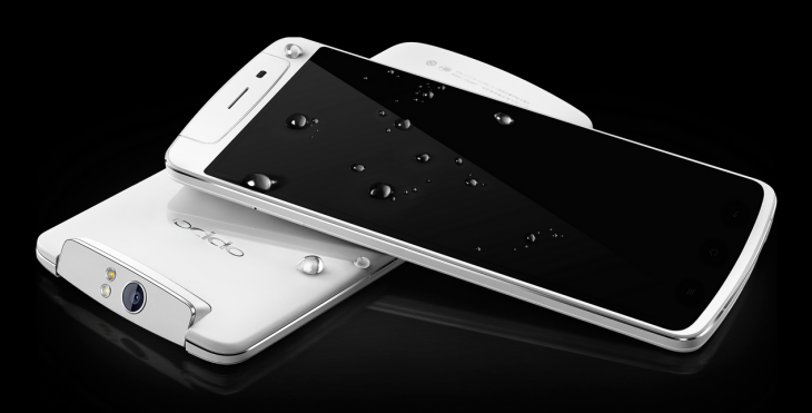Oppo N1 smartphone: 5.9-inch 1080p display, 13MP rotating camera, rear touch controls and new Color OS ...