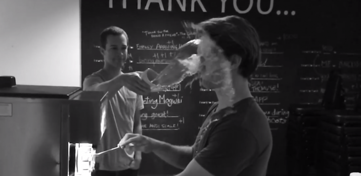 Apparently, slow-motion video on the iPhone 5s is great for pranks