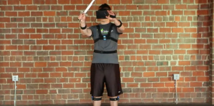 The PrioVR sensor suit will track your whole body in virtual reality