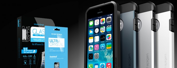 Protect your iPhone 5 or 5s with the Spigen Tough Armor Case bundle: 50% off – come and get it!