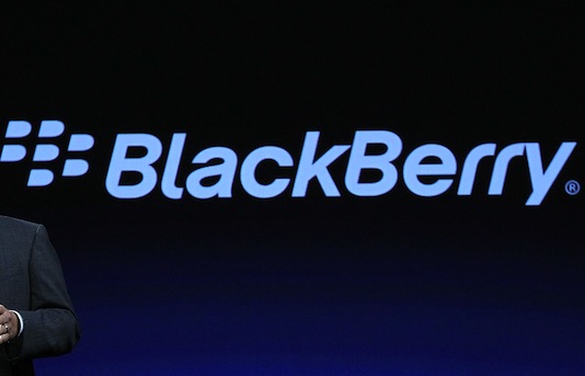 Blackberry CEO Addresses Company's DevCon Gathering