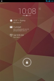 Add notifications to your Android lock screen, and much more, with the DashClock widget.