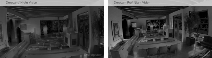 Left: $149 Dropcam | Right: $199 Dropcam Pro