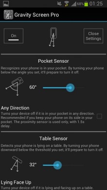 Gravity Screen’s pocket and table sensor features work almost like magic, allowing it to automatically turn your phone’s screen off and on, as required.