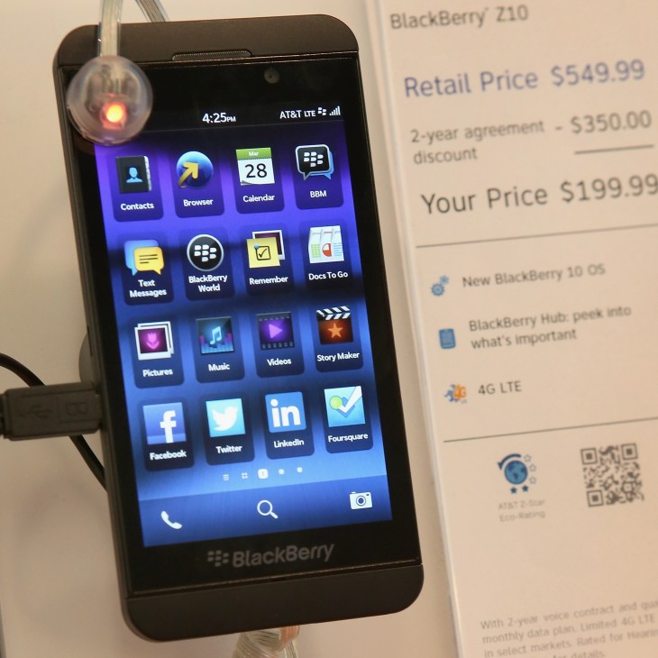 RIM Reports Second Profitable Quarter After Launch Of BlackBerry Z10 Phone