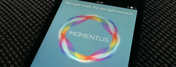 Moment.us for iOS wants to play you the right song for right now