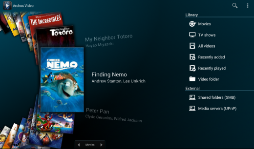 Archos Video Player app Android