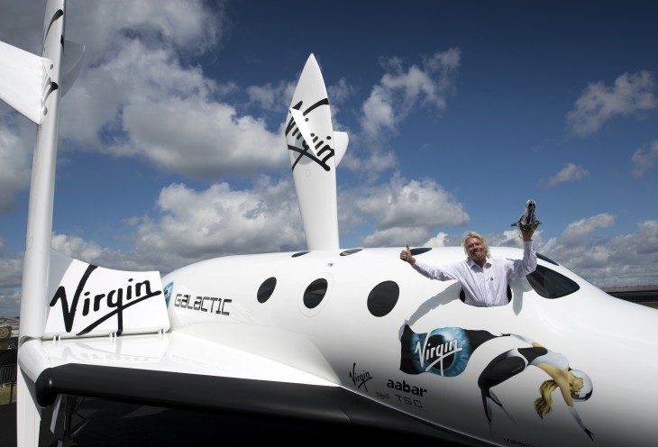 Richard Branson says Virgin Galactic now accepts Bitcoins for its suborbital spaceflights