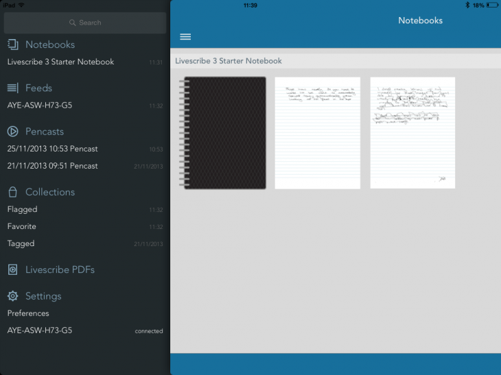 Livescribe_settings