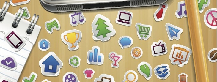 TextPride acts as a middleman to get content from brands on messaging platforms