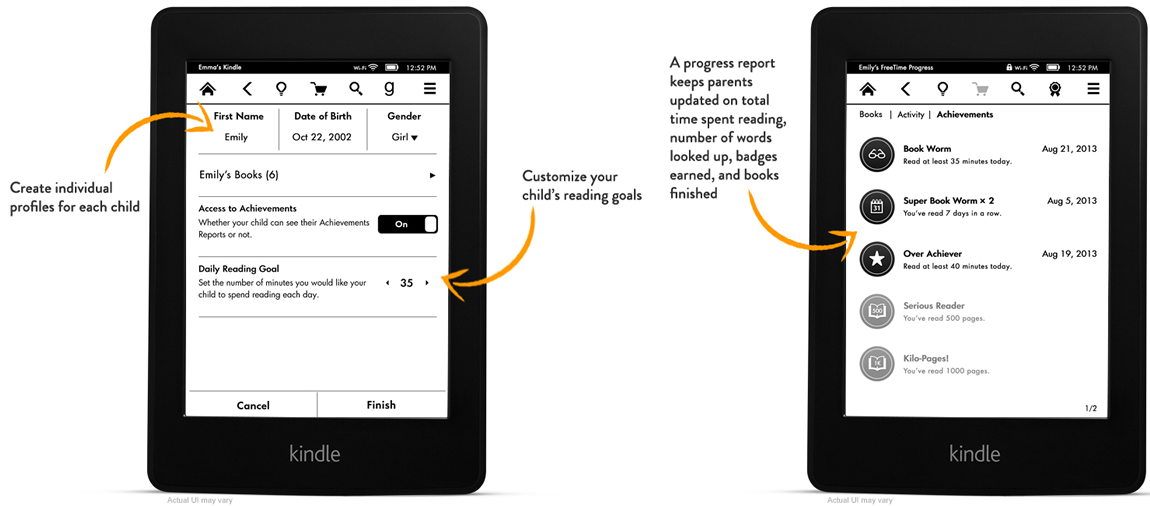 Amazon's Kindle Paperwhite Gets Goodreads Integration, FreeTime