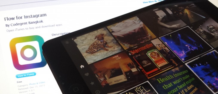 Flow for iPad is a sweet way to browse Instagram