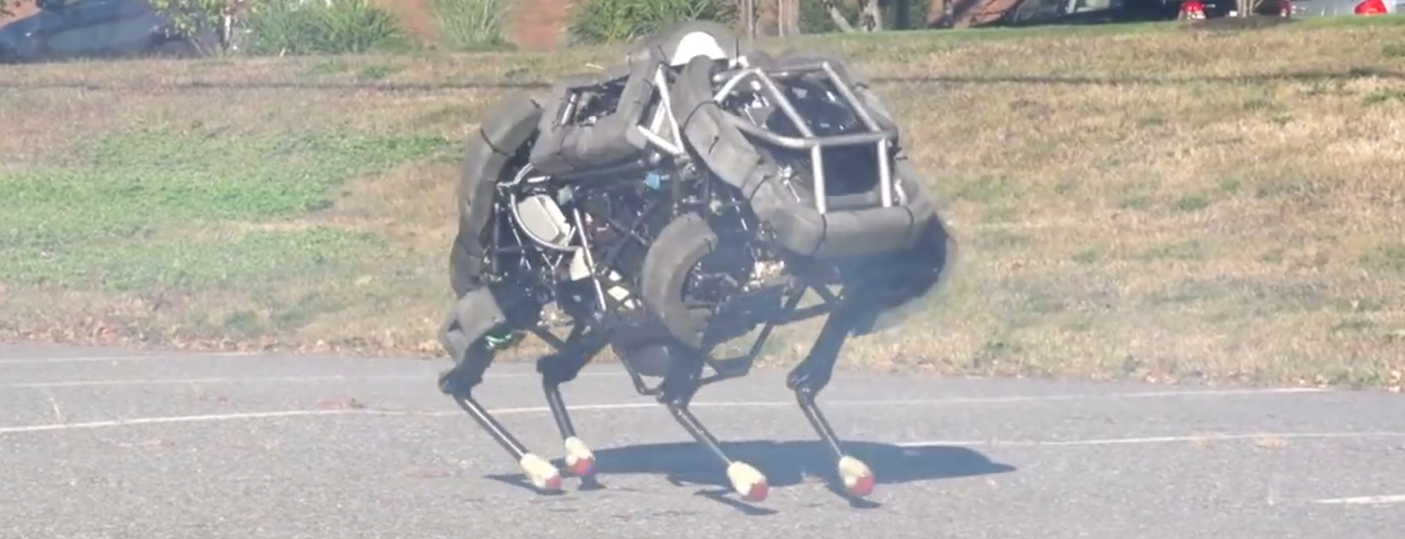 Google acquires a company that makes walking, running robots – including one faster than Usain Bolt