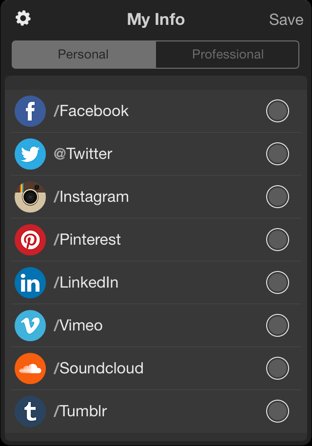 Atmospheir for iPhone Address Book Reimagined
