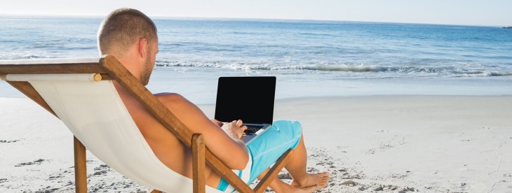 http://www.shutterstock.com/pic-158695826/stock-photo-relaxed-handsome-man-working-on-his-laptop-on-the-beach.html?src=zEIjxKBxwTUKyfXyV8xbvQ-1-0