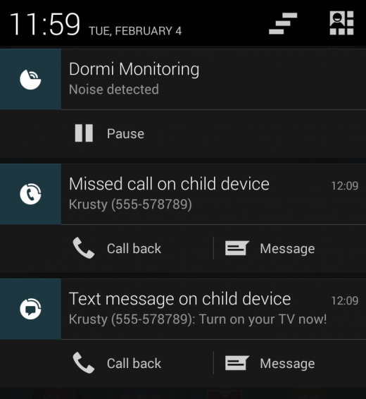 Dormi An Awesome Baby Monitor App for Android