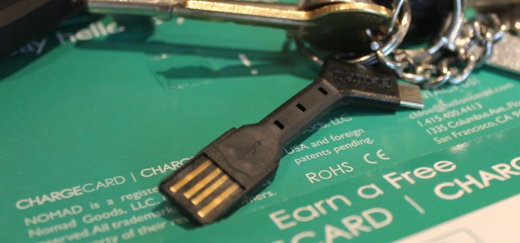 With the $25 Chargekey, you’ll never be caught without a USB cable again