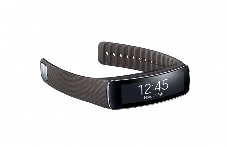 Samsung announces Gear Fit fitness band with heart rate monitor, pedometer and 1.84” display