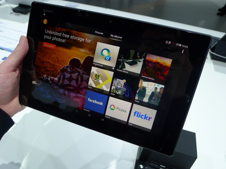 Sony Xperia Z2 Tablet hands-on: A remarkably slim, light and powerful 10.1-inch Android slate