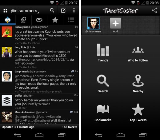 twitterrific app for android