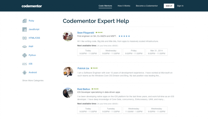 Codemetor_experts