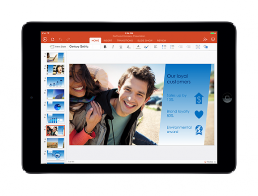 PowerPoint for iPad