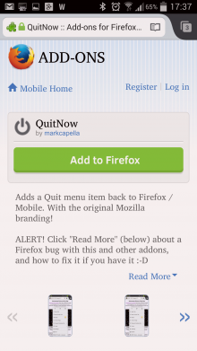 Firefox App