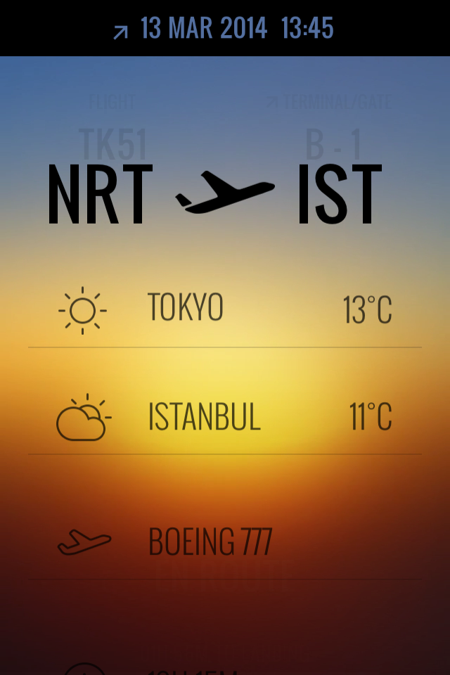 Flight for iPhone Flight Status App With Weather