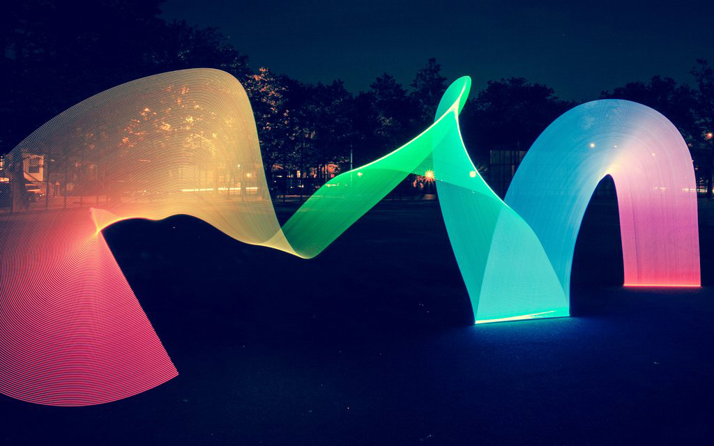 Pixelstick: Light painting evolved to span video and photos