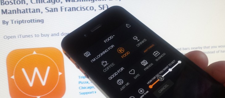 Wist for iPhone now recommends the top 5 best places to eat and drink anywhere in the world