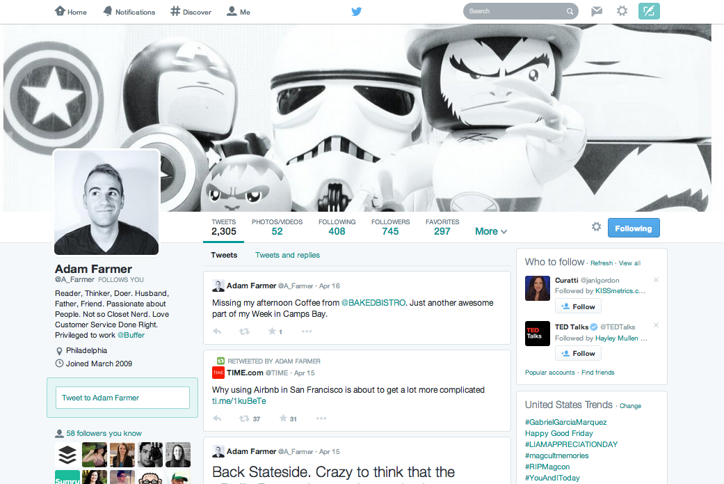 5 Tips to Optimize Your New Twitter Profile Layout