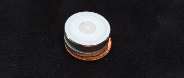 Meet Goccia, a penny-sized activity tracker that ditches Bluetooth for LED syncing