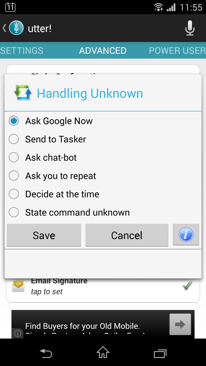 google android voice actions