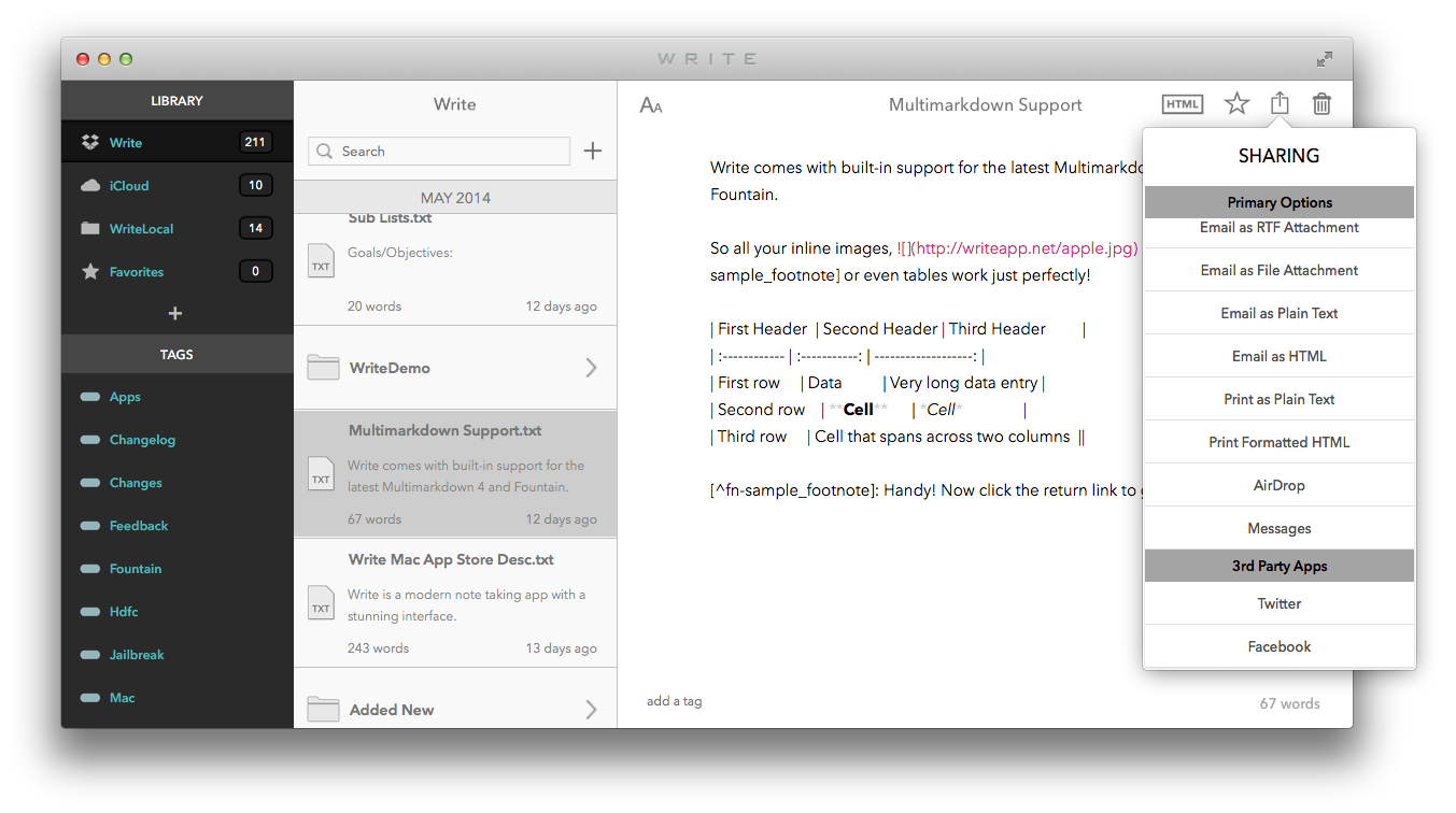 note taking app for mac and windows