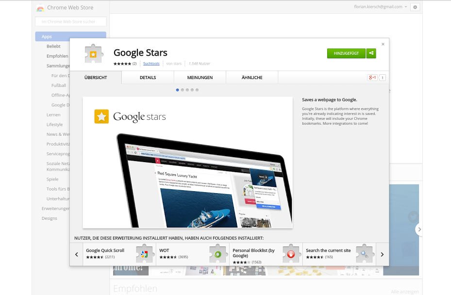 google-stars-ext