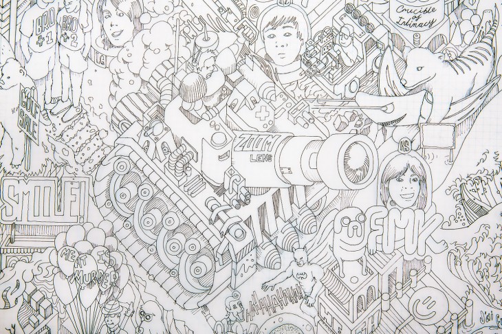 Internetopia: New crowdsourced drawing spotlights a teeming universe of human psychodrama