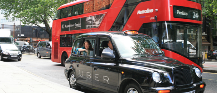 As London cabbies protest, Uber launches UberTaxi platform for London cabbies