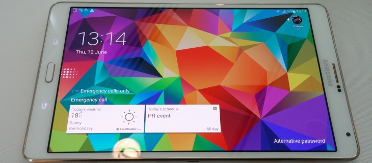 Hands-on with Samsung’s 8.4-inch and 10.5-inch Galaxy Tab S: Thinner and lighter than Apple’s ...
