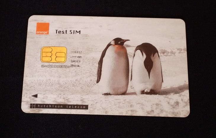 It's been a while since SIM cards were this size. But they were once. 