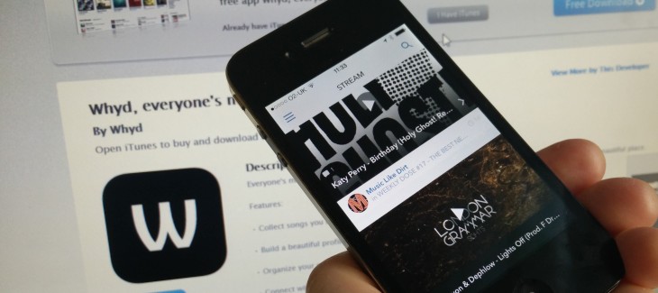 Whyd for iPhone is a social network that lets you ‘bookmark’ music from across the Web