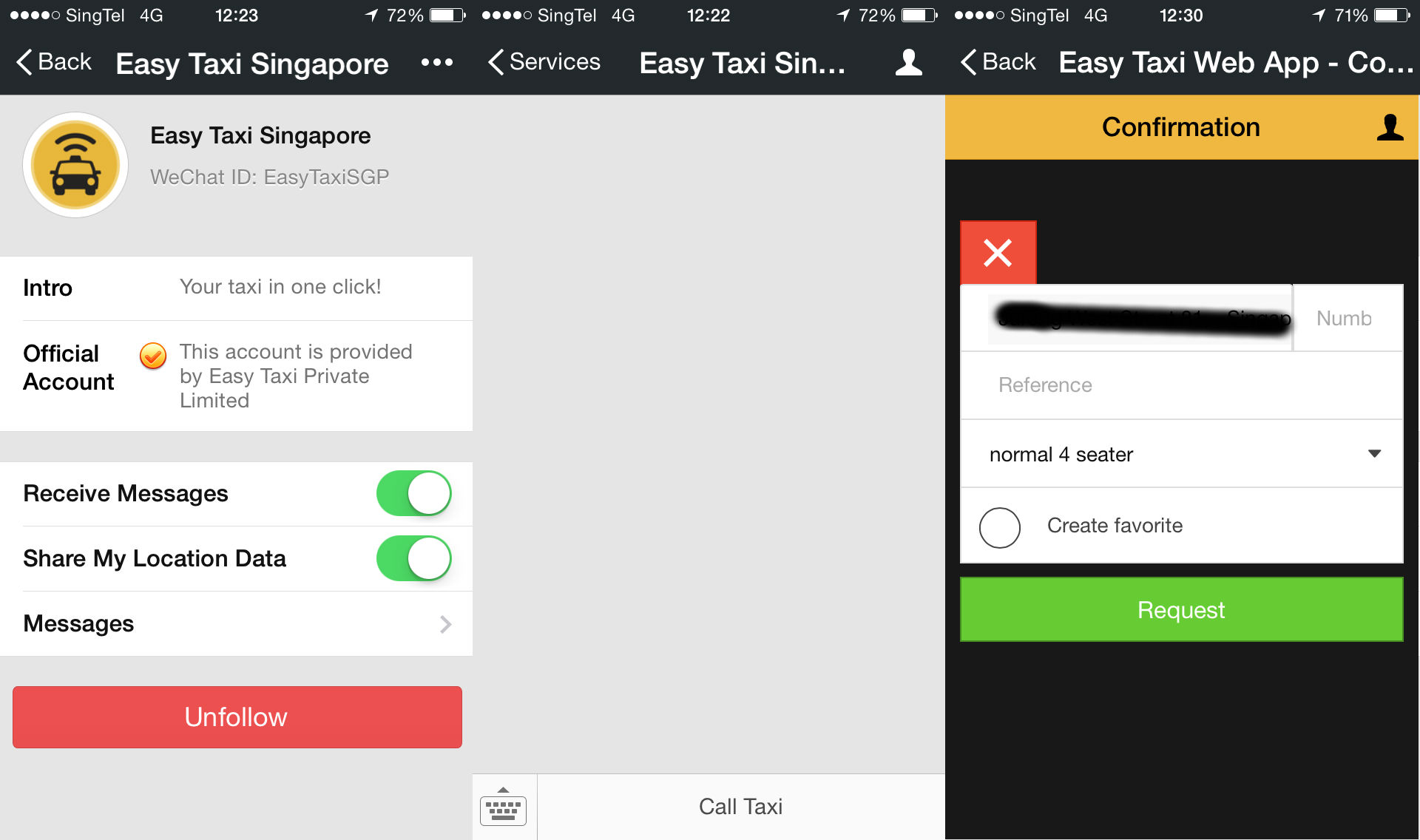 EasyTaxi-WeChat
