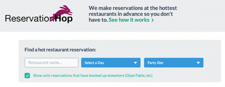 This restaurant reservation startup is all kinds of sleazy